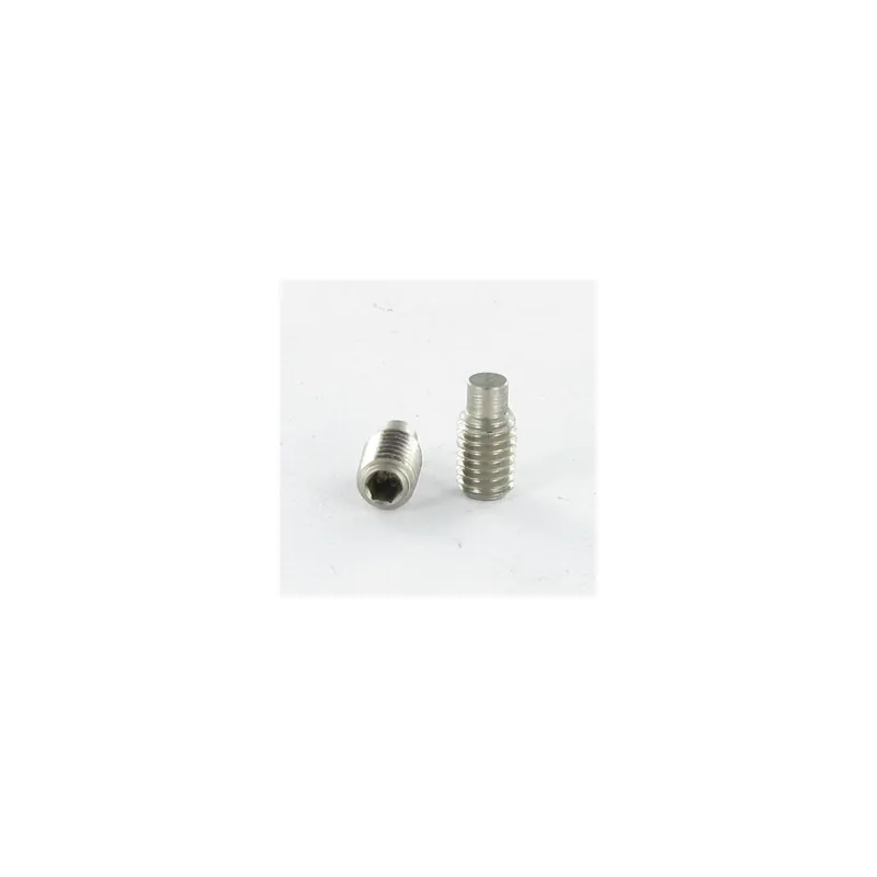 1 x Vis métaux Sans tête six pans creux (sthc) M8X50 Clé de 4 HC4 Bout téton Acier zingué