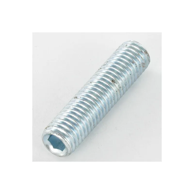 1 x Vis métaux Sans tête six pans creux (sthc) Clé de 4 HC4 M8X20 Bout cuvette Acier zingué