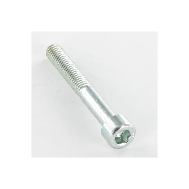 1 x Vis métaux CHC BTR M5X35 Filetée sur 22 Classe 8.8 Clé de 4 HC4 Acier zingué