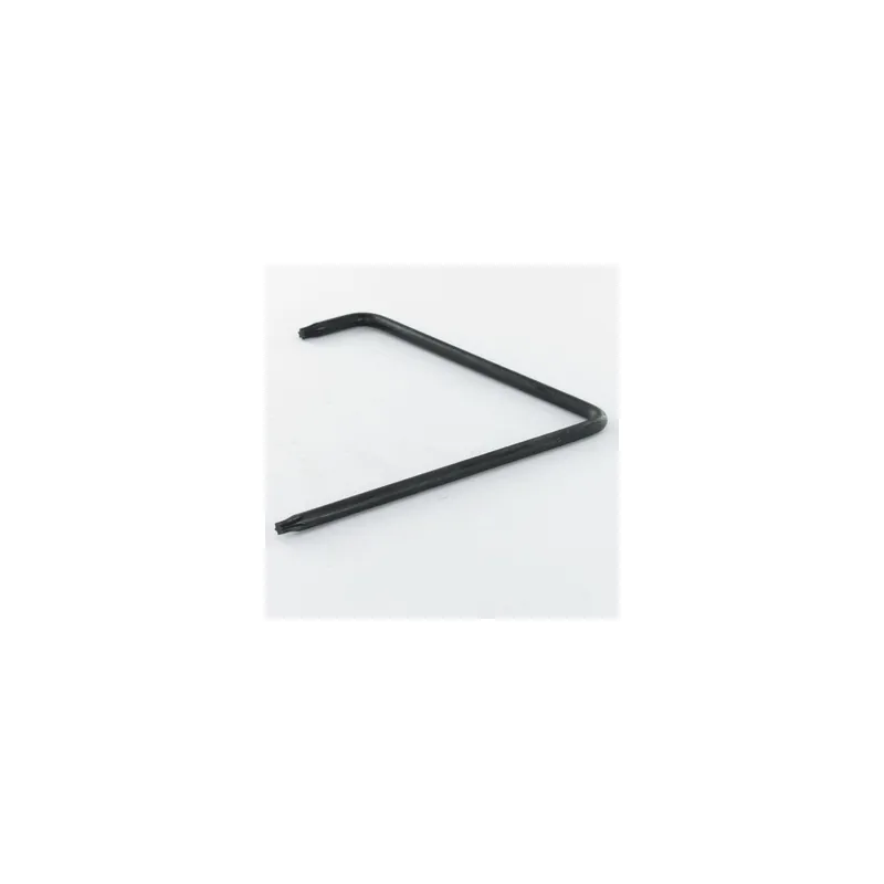 1 x Clé COUDE COMPATIBLE TORX T15 25X100X100 Acier brut