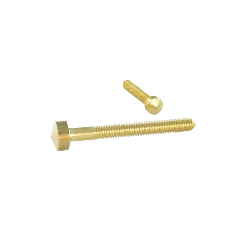 1 x Vis métaux Laiton Tête Conique M4X35.5/28.5 Diamètre de tête 8