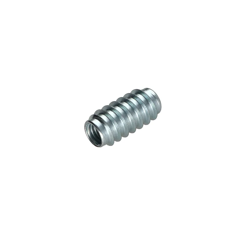 1 x Insert Non fendue Acier zingué M8 12X25