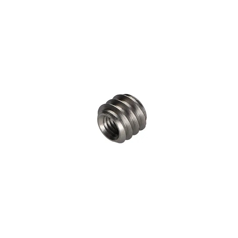 1 x Insert Non fendue Acier brut M8 14X12
