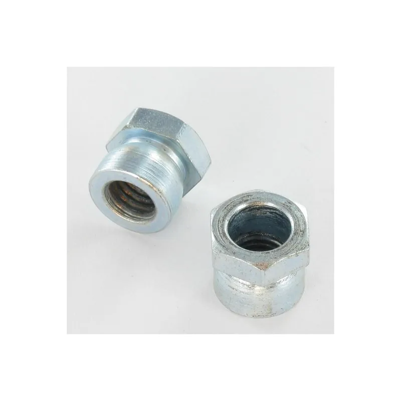 1 x Ecrou De SECURITE Hexagonal AUTOCASSANT Acier zingué M8