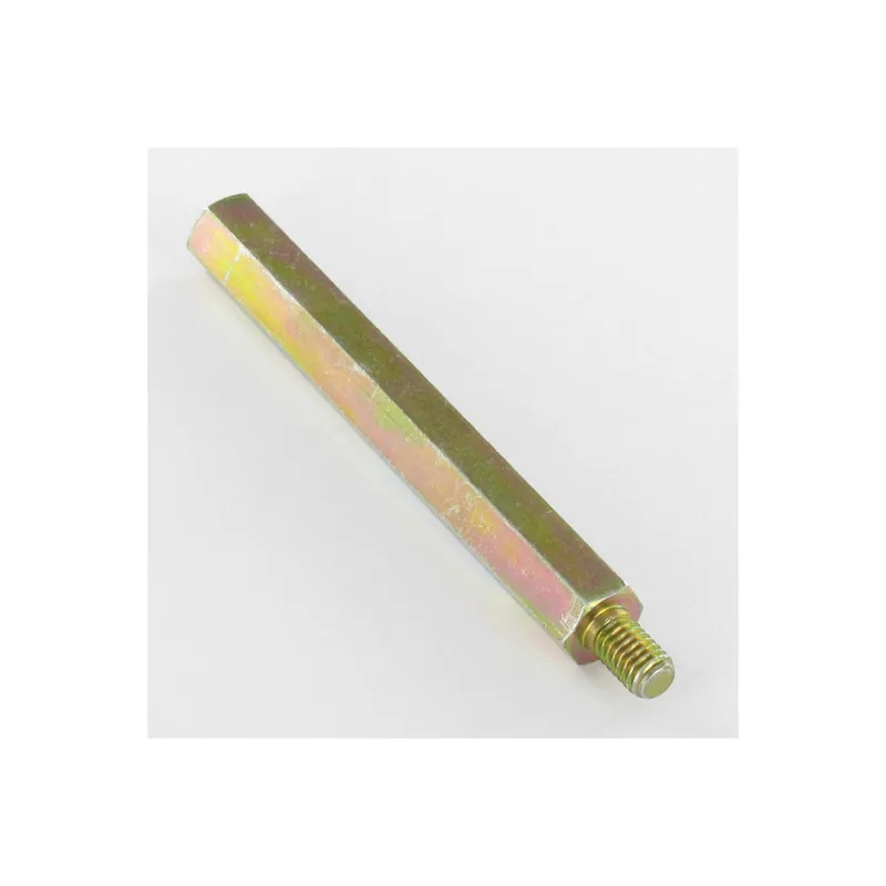 1 x RALLONGE Hexagonal Mâle femelle M6X10 10X80 TB6X15 Bichromaté