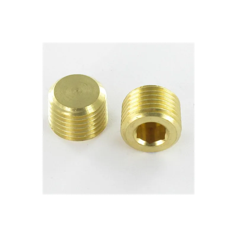 1 x 1/4 GAZ Longueur 10 6 pans Clé 6 Laiton R.1102