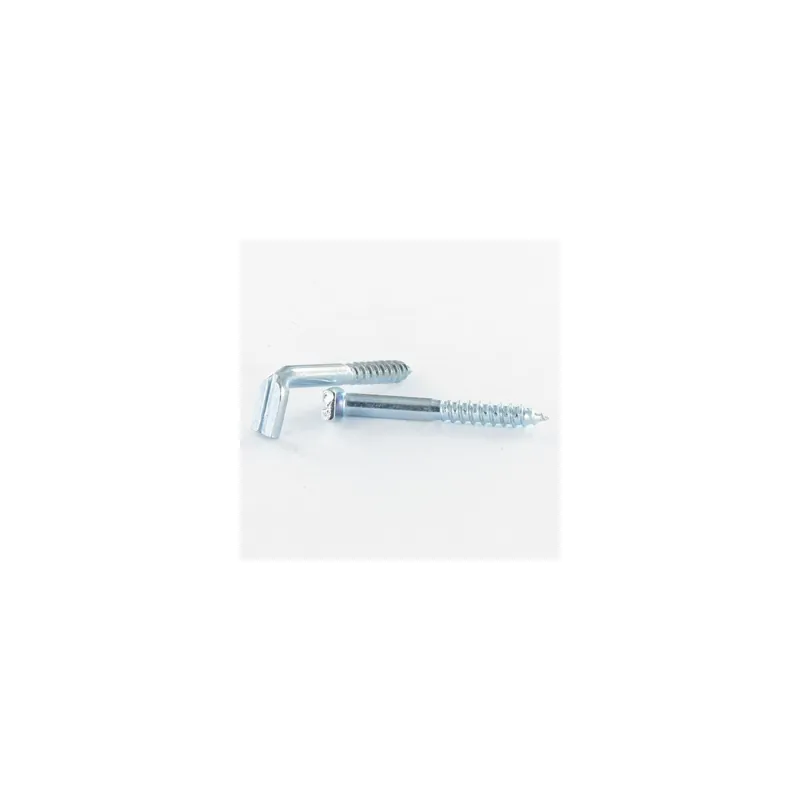 1 x Gonds à Vis TALON PLAT Fendue 5.2X50 Plate Acier zingué