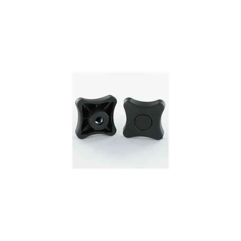 1 x Ecrou VOLANT nylon noir M5