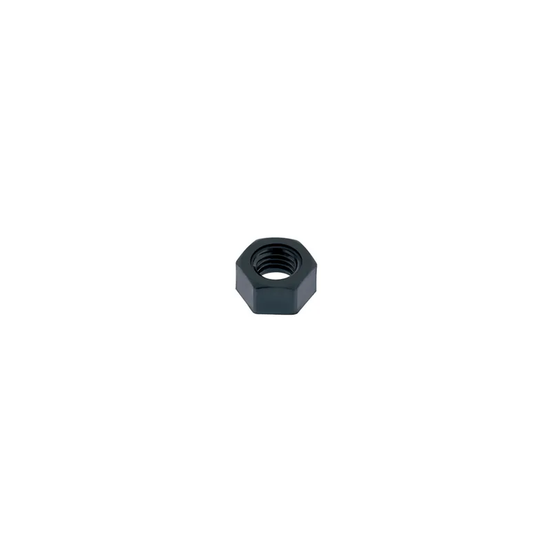 1 x Ecrou nylon noir Hexagonal HU M24