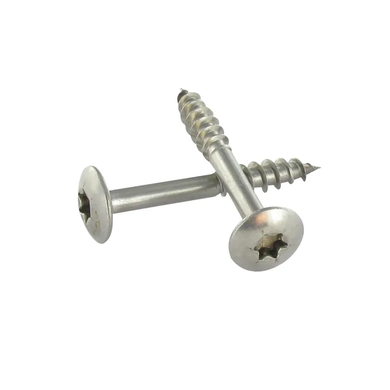 1 x Vis Penture 6X43 Filetée sur 20 Filetage partiel TORX T30 Inox A2