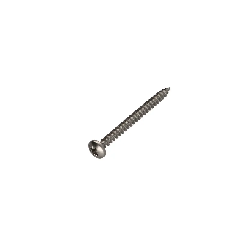 1 x VBA Vis bois agglo Inox A2 Tête ronde TR Pozi 5X70