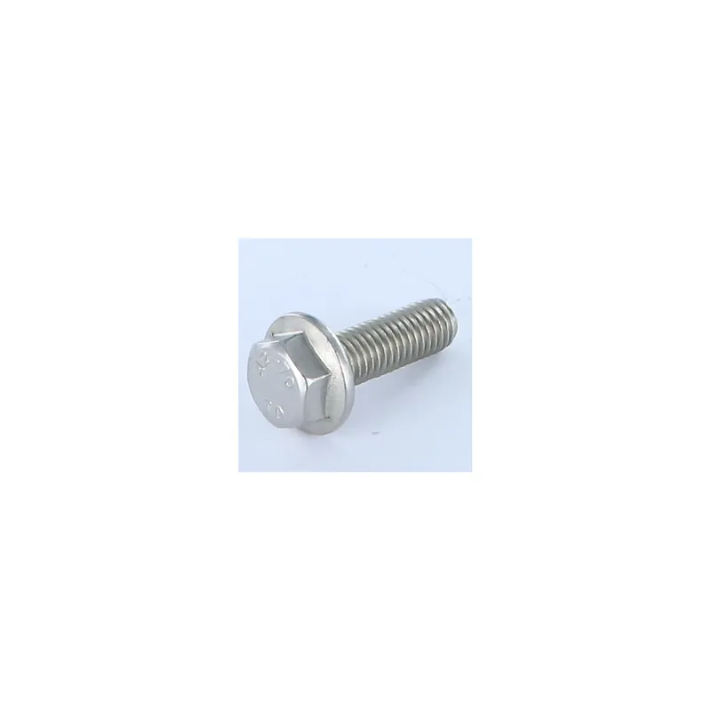 1 x Vis métaux Tête hexagonale TH Embase lisse M10X20 Inox A2