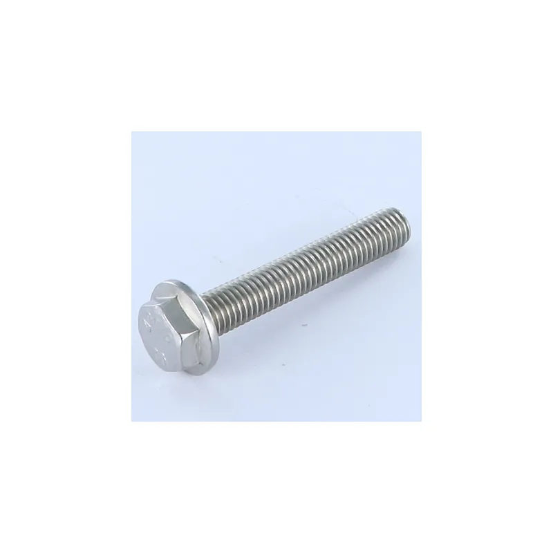 1 x Vis métaux Tête hexagonale TH Embase lisse M10X50 Inox A2