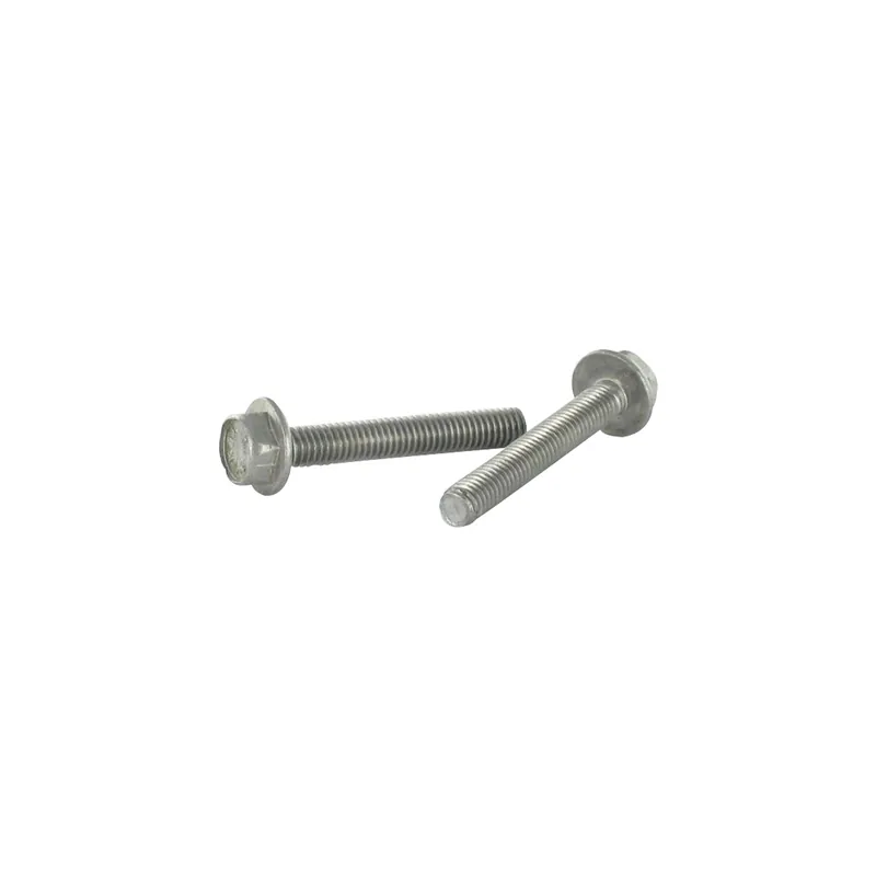 1 x Vis métaux Tête hexagonale TH Embase lisse M5X40 Inox A2