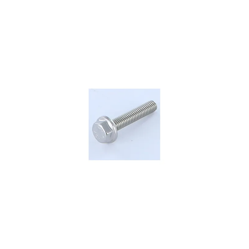 1 x Vis métaux Tête hexagonale TH Embase lisse M6X30 Inox A2
