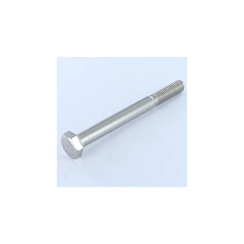 1 x Corps de boulon filetage partiel Inox A2 Tête hexagonale TH M10X75