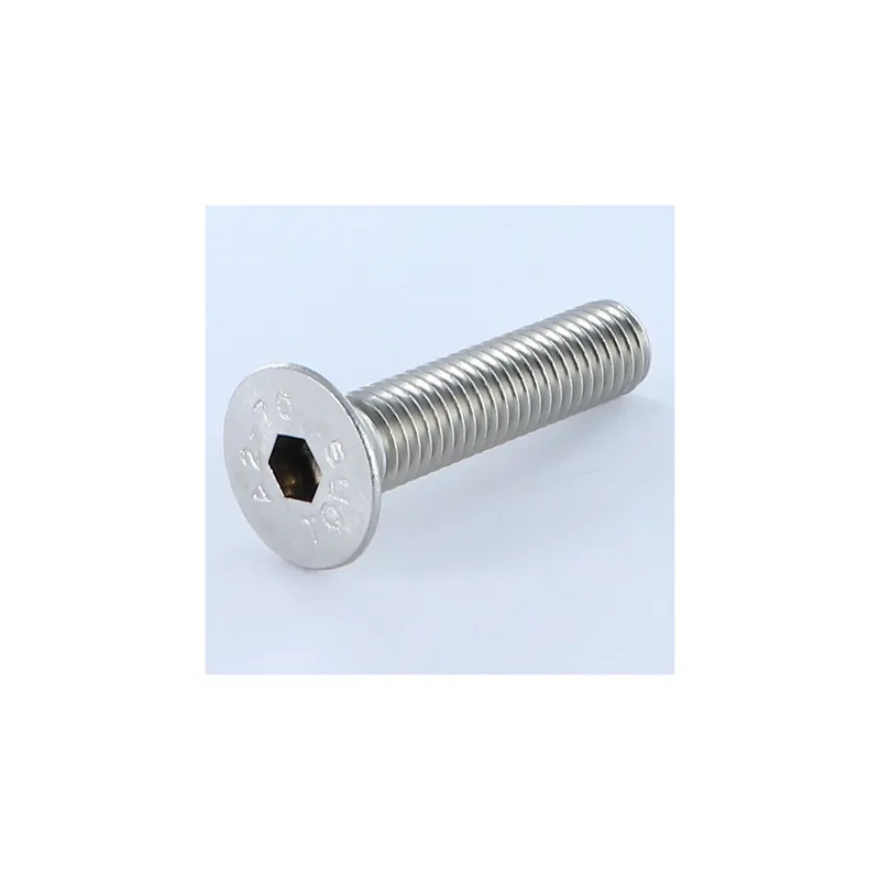 1 x Vis métaux Inox A2 FHC tête fraisée empreinte hexagonale creuse Clé de 8 HC8 M12X40 Filetage total