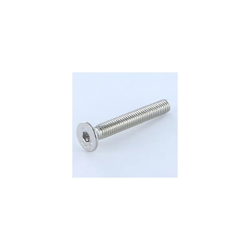 1 x Vis métaux Inox A2 FHC tête fraisée empreinte hexagonale creuse Clé de 3 HC3 M5X40 Filetage total