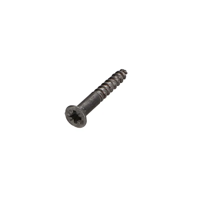 1 x Vis bois Tête fraisée Pozi N°1 3X16 Acier brut microvis