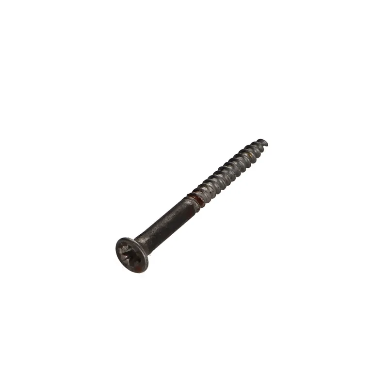 1 x Vis bois Tête fraisée Pozi N°2 3.5X40 Acier brut