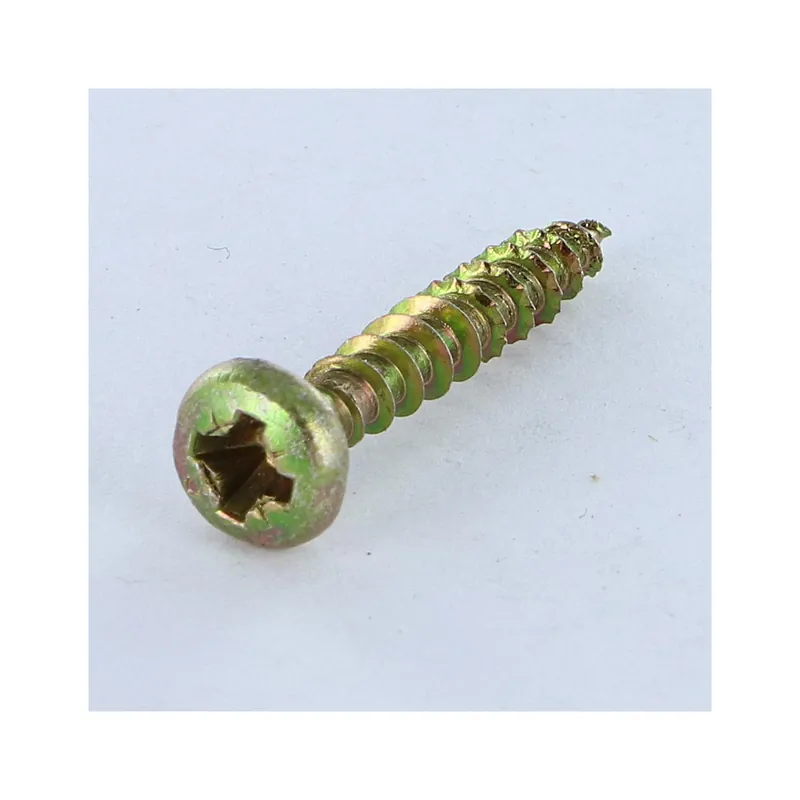 1 x Vis Spax Tête ronde TR Pozi N°2 4.5X25 Bichromaté