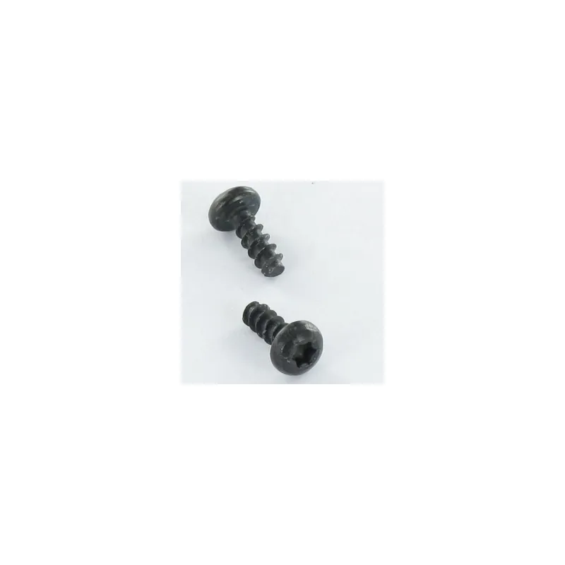 1 x VBA Vis bois agglo Tête ronde TR TORX T20 4X16 Sans pointe Acier zingué noir