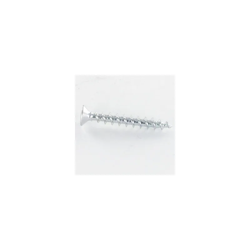 1 x Vis pvc Tête fraisée bombée TFB Phillips 4.3X16 Acier zingué RAL8003