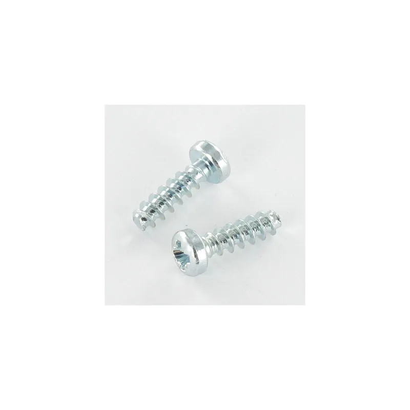 1 x Vis pvc Tête cylindrique bombée TCB Pozi N°2 4X25 Acier zingué