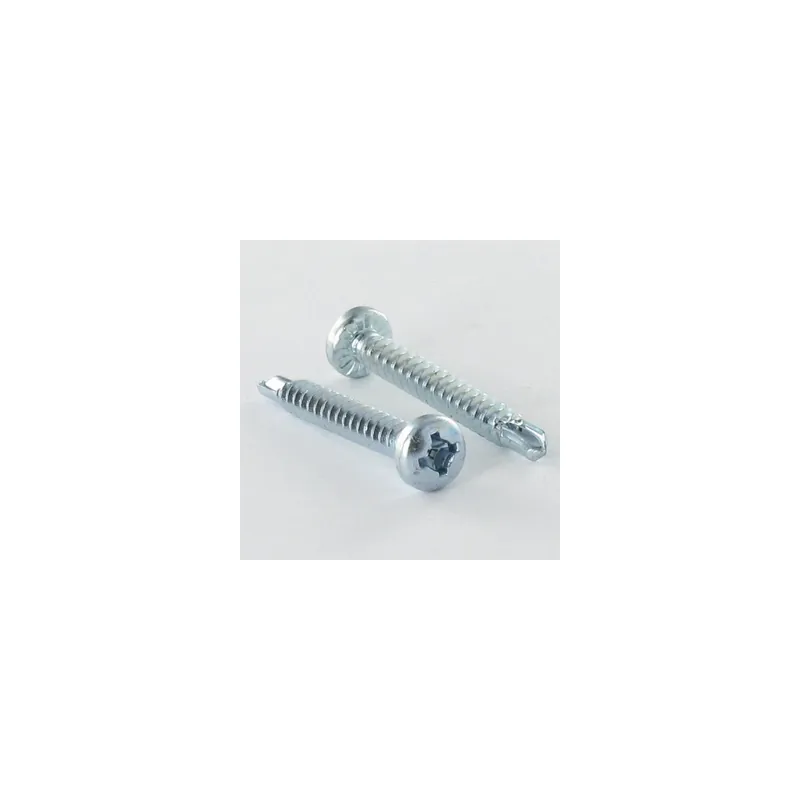 1 x Vis autoperceuse Tête cylindrique bombée TCB Phillips 3.5X22 SQ1/ Phillips 2 Acier zingué