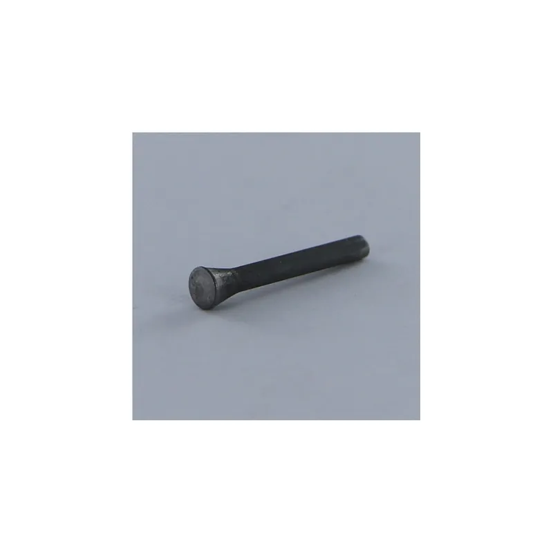 1 x Rivet à frapper Tête fraisée bombée TFB 2.7X22 Acier brut