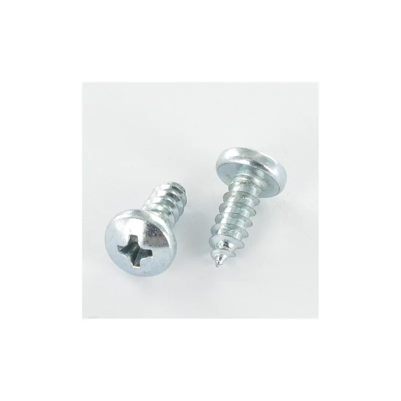 1 x Vis tôle tête cylindrique bombée large Phillips n° 2 3.5X25 Acier zingué