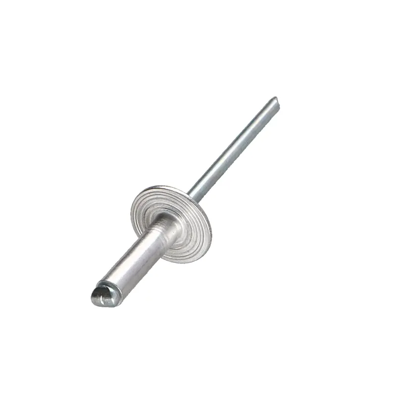 1 x Rivet aveugle Aluminium Tige acier 3.2X8 Epaisseur de serrage 3 à 5 Tête extra large ALX