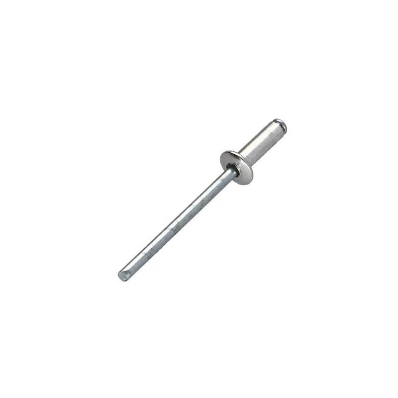 1 x Rivet aveugle Aluminium Tige acier 2.4X4 Epaisseur de serrage 0.5 à 2 Tête Ronde Standard ALX