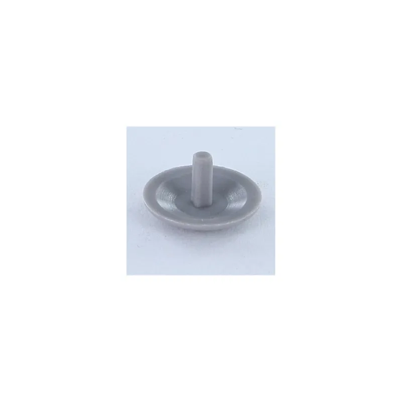 1 x Cache vis Spax Nylon Gris Diamètre de tête 15 QUEU2.5X7