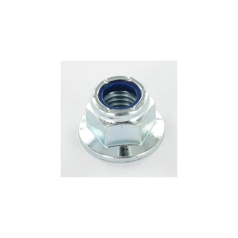 1 x Ecrou frein Embase lisse M5 Acier zingué