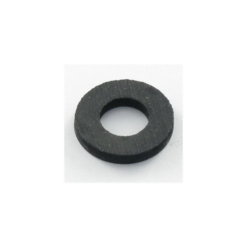1 x Rondelle Caoutchouc Noir 4(+/-0.35)X10X2.2