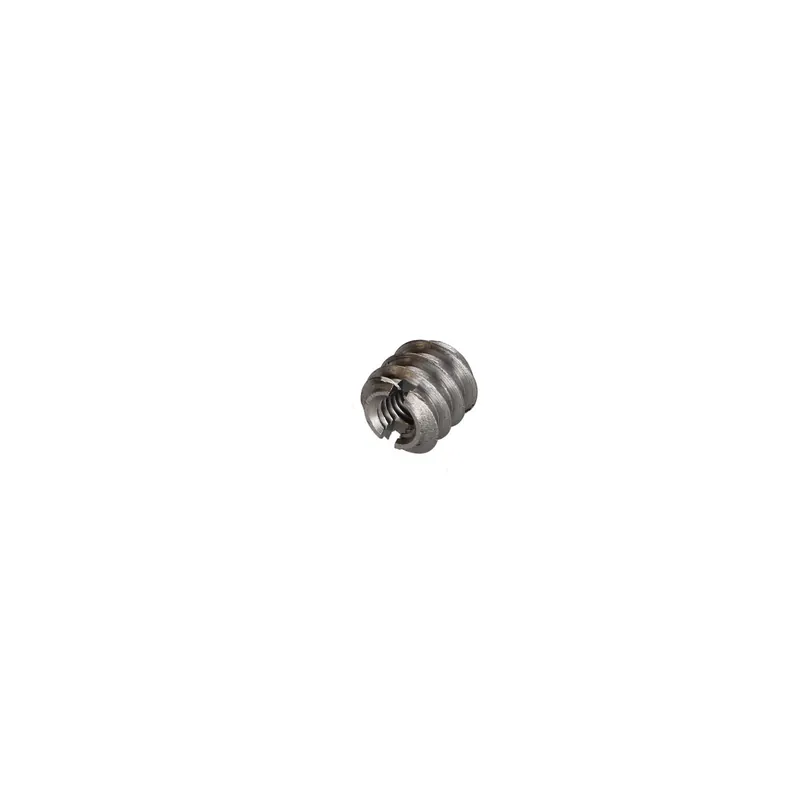 1 x Insert Fendue Acier brut M6 12X12