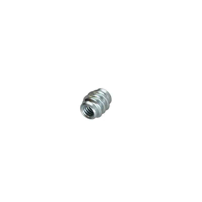 1 x Insert Non fendue Acier zingué M6 10X12