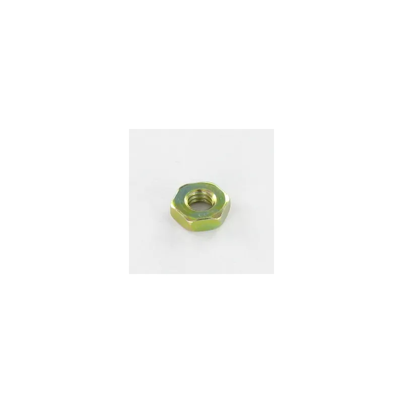 1 x Écrou hexagonale M4 Epaisseur 2.5 SURPLAT 8 Bichromaté