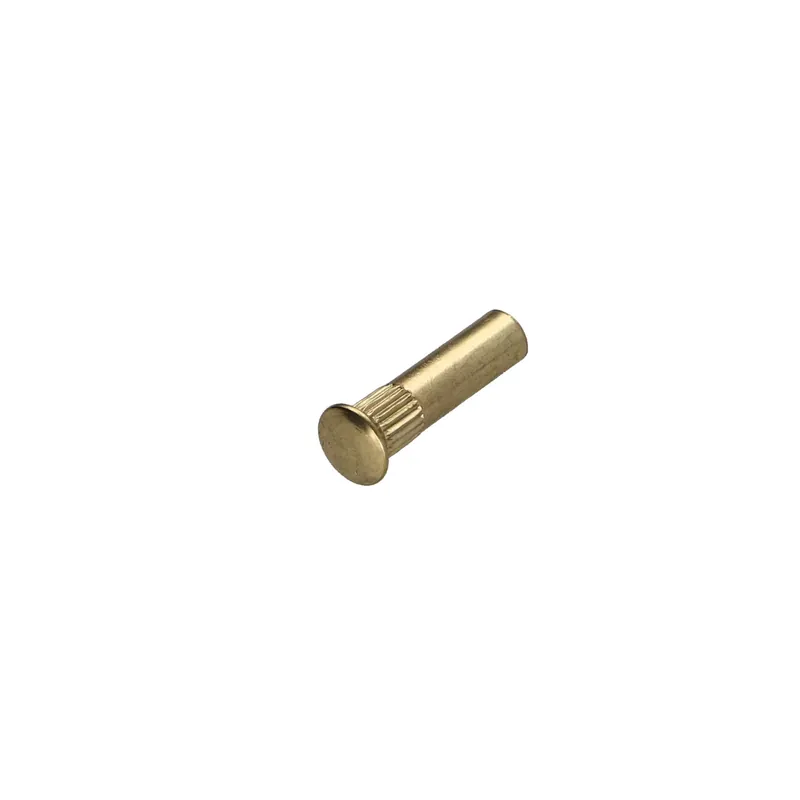 1 x Ecrou RELIE Tête fraisée bombée TFB Moletée 5X20 M4X20 Acier laitonne