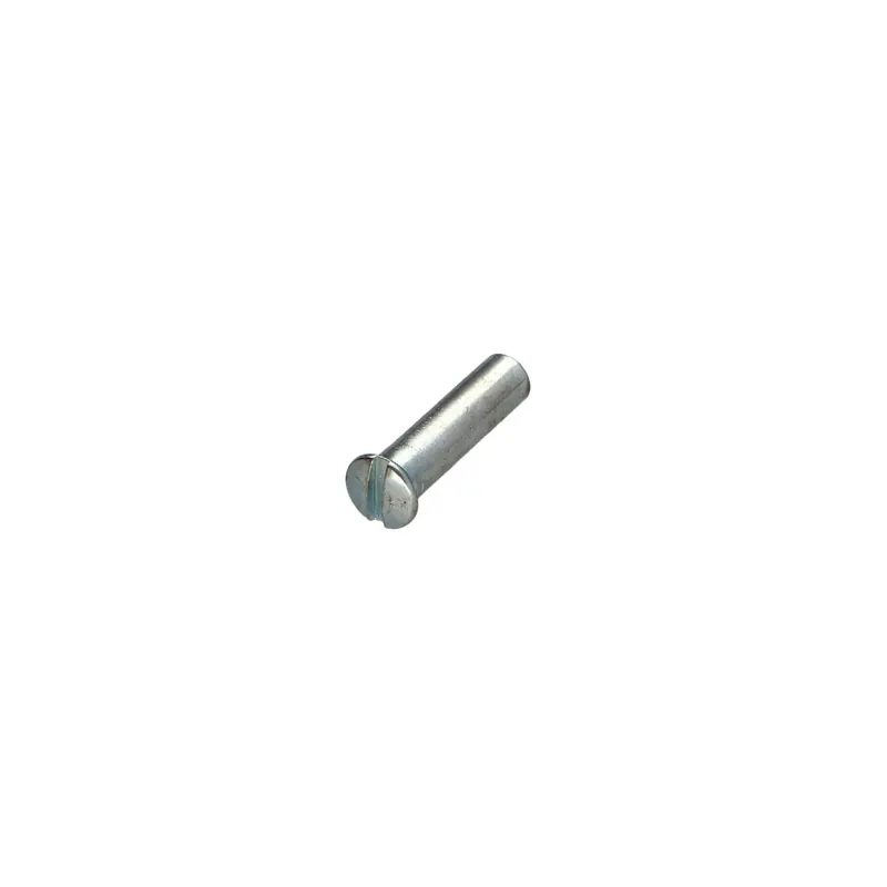 1 x Ecrou Relieur Tête fraisée bombée TFB Fendue M4X13 5X20 Acier zingué