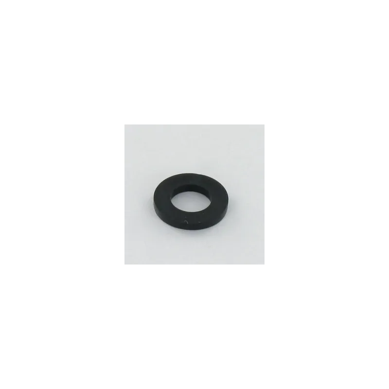 1 x Rondelle Plate nylon noir M5X12X1