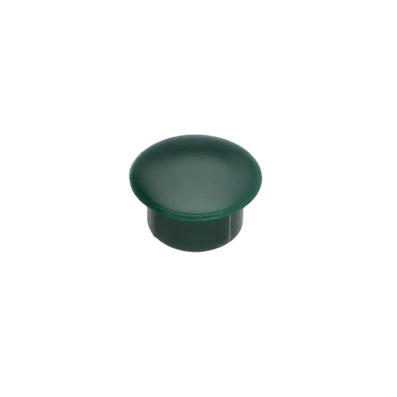 1 x Bouchon Diamètre du corps 10 Diamètre de tête 13 Longueur sous tête 6.7 Polyéthylène RAL6005 vert mousse