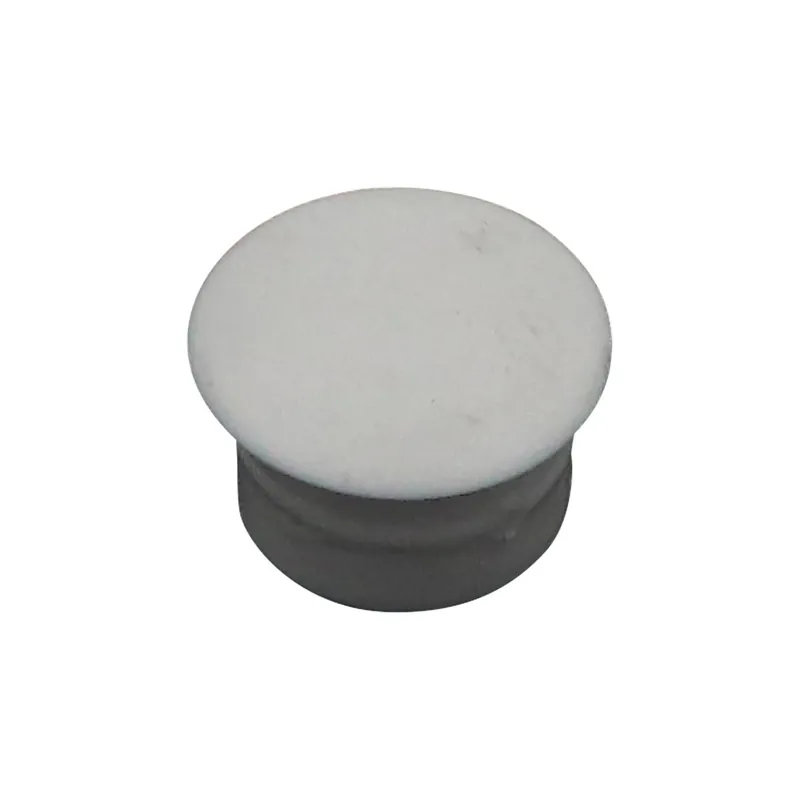 1 x Bouchon Diamètre du corps 12 Diamètre de tête 15 Longueur sous tête 8.4 RAL7035 gris clair