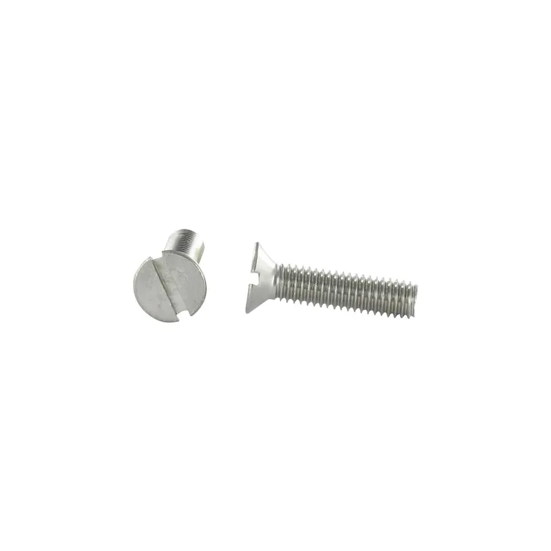 1 x Vis métaux Inox A2 Tête fraisée Fendue M4X18