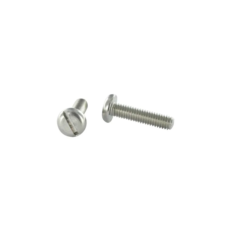 1 x Vis métaux Inox A2 Tête cylindrique large TCL Fendue M4X16