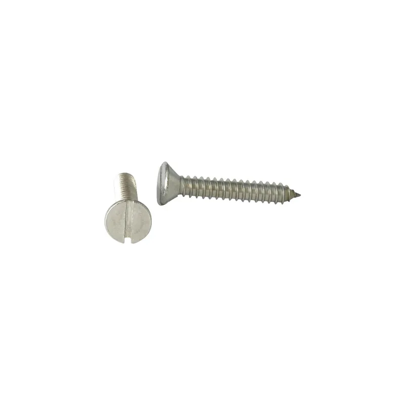 1 x Vis tôle Inox A2 Tête fraisée Fendue 3.9X16