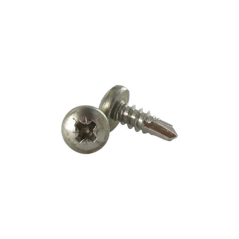 1 x Vis autoperceuse Inox A2 Tête cylindrique bombée TCB Pozi 3.5X13