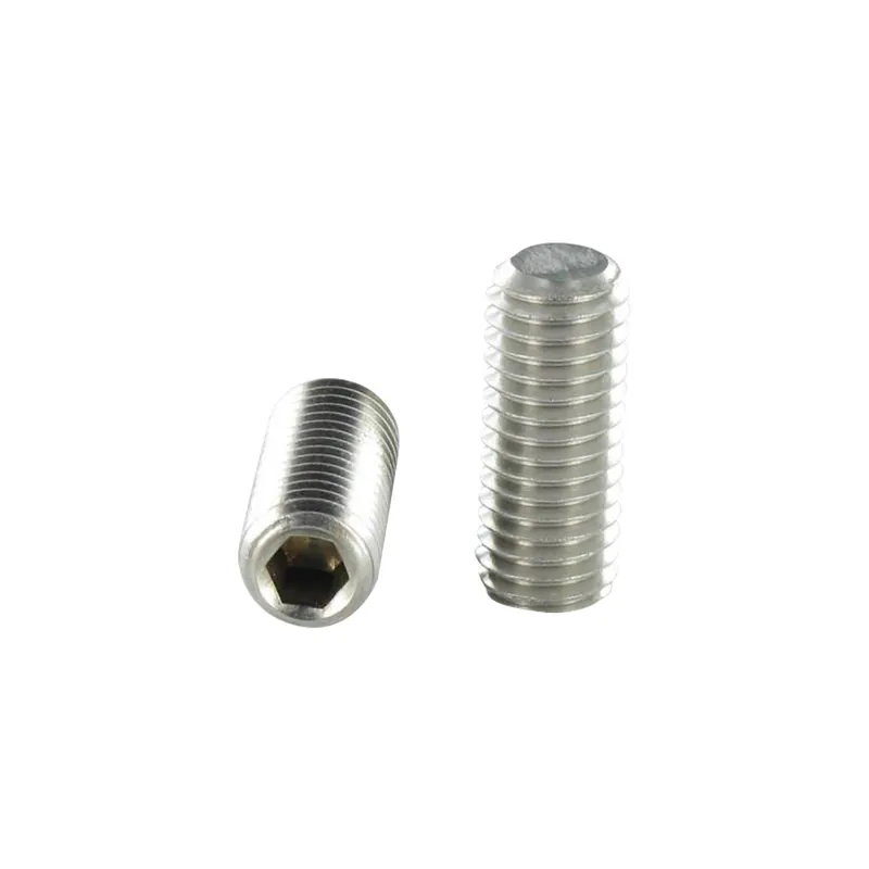 1 x Vis métaux Inox A2 Sans tête six pans creux (sthc) Clé de 1.5 HC1.5 M3X20 Bout plat microvis