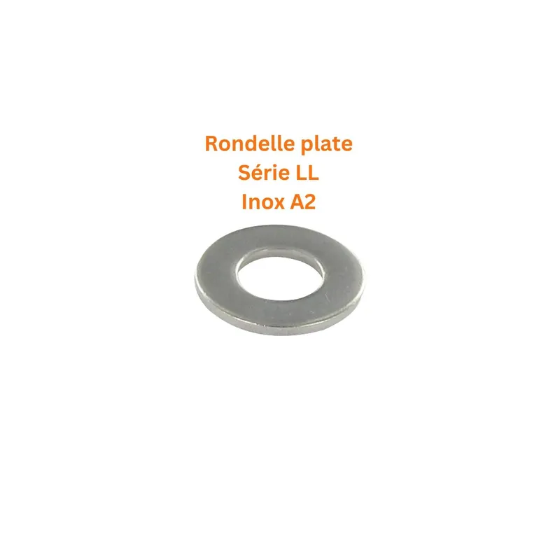 1 x Rondelle Plate M3X14X0.8 LL Inox A2
